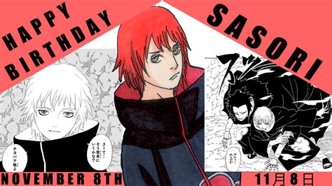 sasori|[Birthday Column] Celebrating Sasori's Birthday on 11/8! Looking .